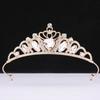 Bling Bling Crystal Headpiece Crown Heart-Shaped Children's Crown  Ballet Performance
