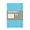 Leuchtturm Horizontal Soft Ice Officially Imported Notebook, B6, Ruled, Cover, Blue, 358311,