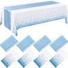 Small Polka Dot Disposable Tablecloth Thickened Waterproof PEVA Tablecloth Home Wedding Birthday Party Decoration Table Cloth