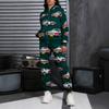 Spring and Autumn New Women's Casual Fashion Zipper Hooded Sweater Sweatpants Set Lightweight and Comfortable