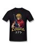 Personalized Unisex Short-Sleeved Cotton T-Shirt with Round Neck, Vintage and Retro Style, Featuring Cobra's Space Adventure