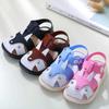 2025 Kids' Closed-Toe Korean Style Beach Sandals - Cute and Versatile Summer Shoes