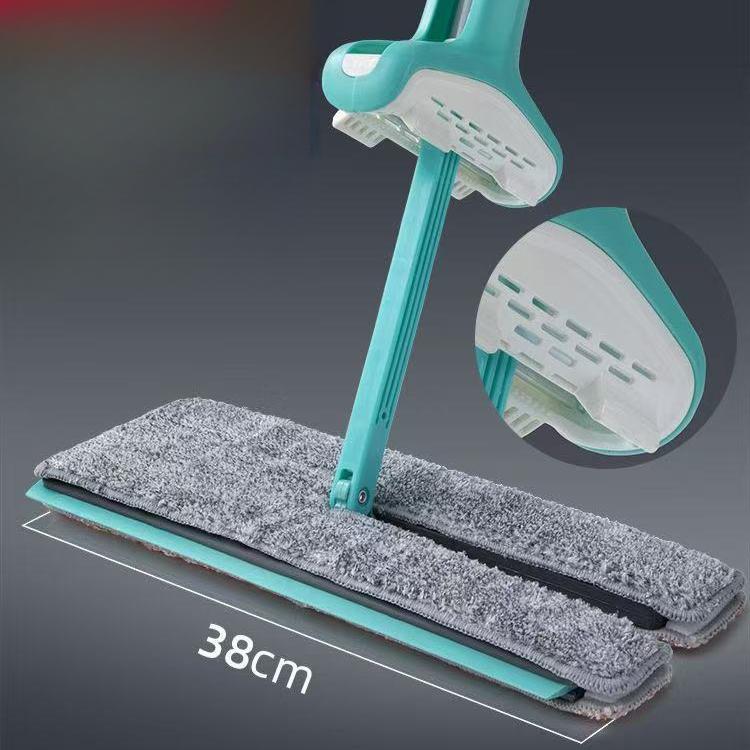 Double Sided Flat Magic Mop Telescopic Hand Push Sweepers Hard Floor Cleaner Lazy Vassoura Switch Clean Self-wringing Ability