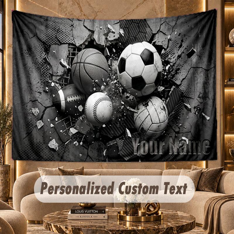 Other Similar Designs (121) Theme Wall Tapestry Customized With Name Text Personalized Hanging Tapestry For Bedroom Living Room Decor