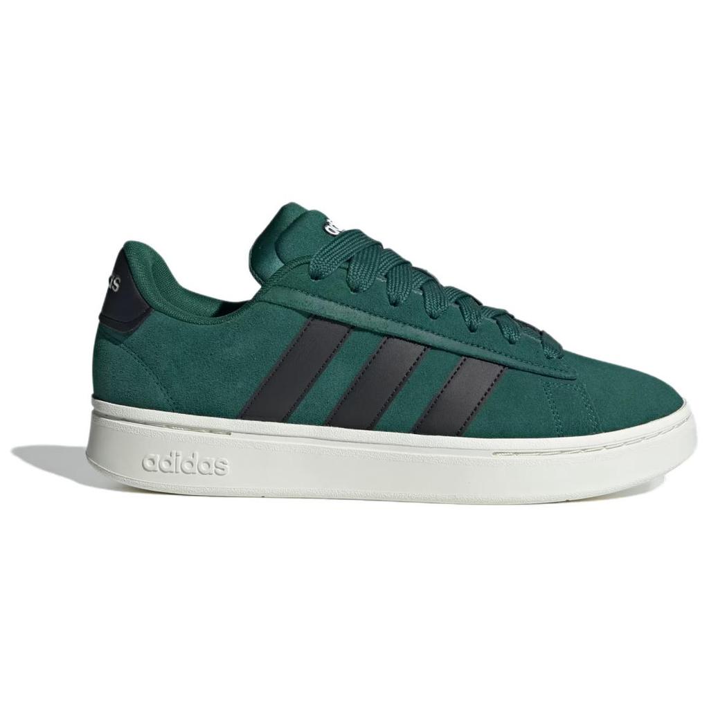 Adidas Grand Court Alpha Soft Comfortable Non-Slip Durable Low-Top Sneakers Unisex Sneakers Green IH3847