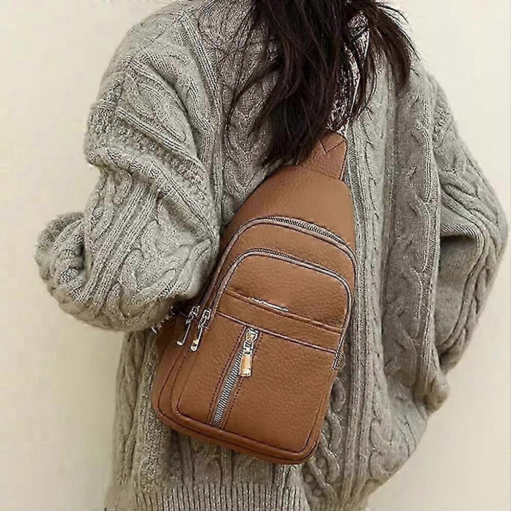 Relevantk Crossbody Bag,Wbougisay Crossbody Bag, Anti-Theft Solid Color Crossbody