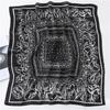 Módní potisk Hedvábné čelenky Šátek Ženy Jaro Nové Elegantní Květinové Bandana Krční šátek Čelenky Foulard Dámské Šátky