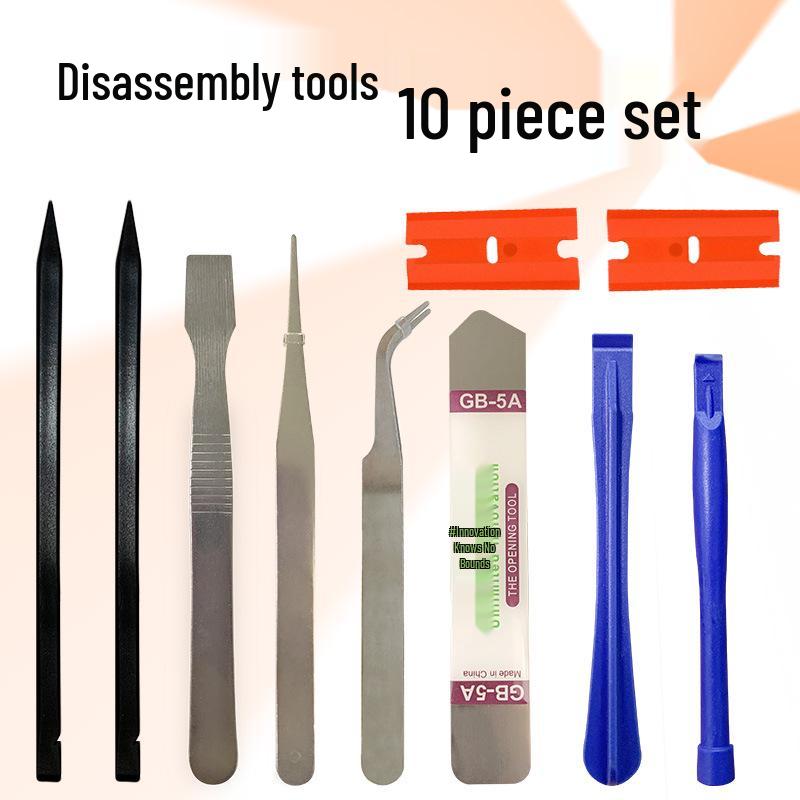 10-Piece Tool Set for Tablet and Phone Disassembly