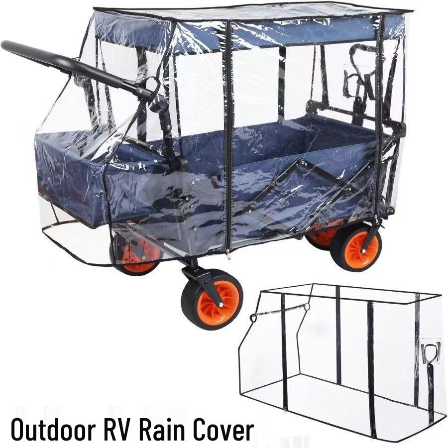 Universal Campsite Car Awning: Waterproof, Windproof, Insulated Rain Cover with Mosquito Net