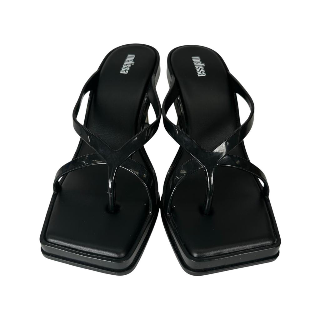 Melissa (24.5) MELISSA GLASS HEEL AD Women Sandals Black