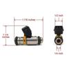 Ducati Fuel Injector: 4-Pack IWP069 861260T