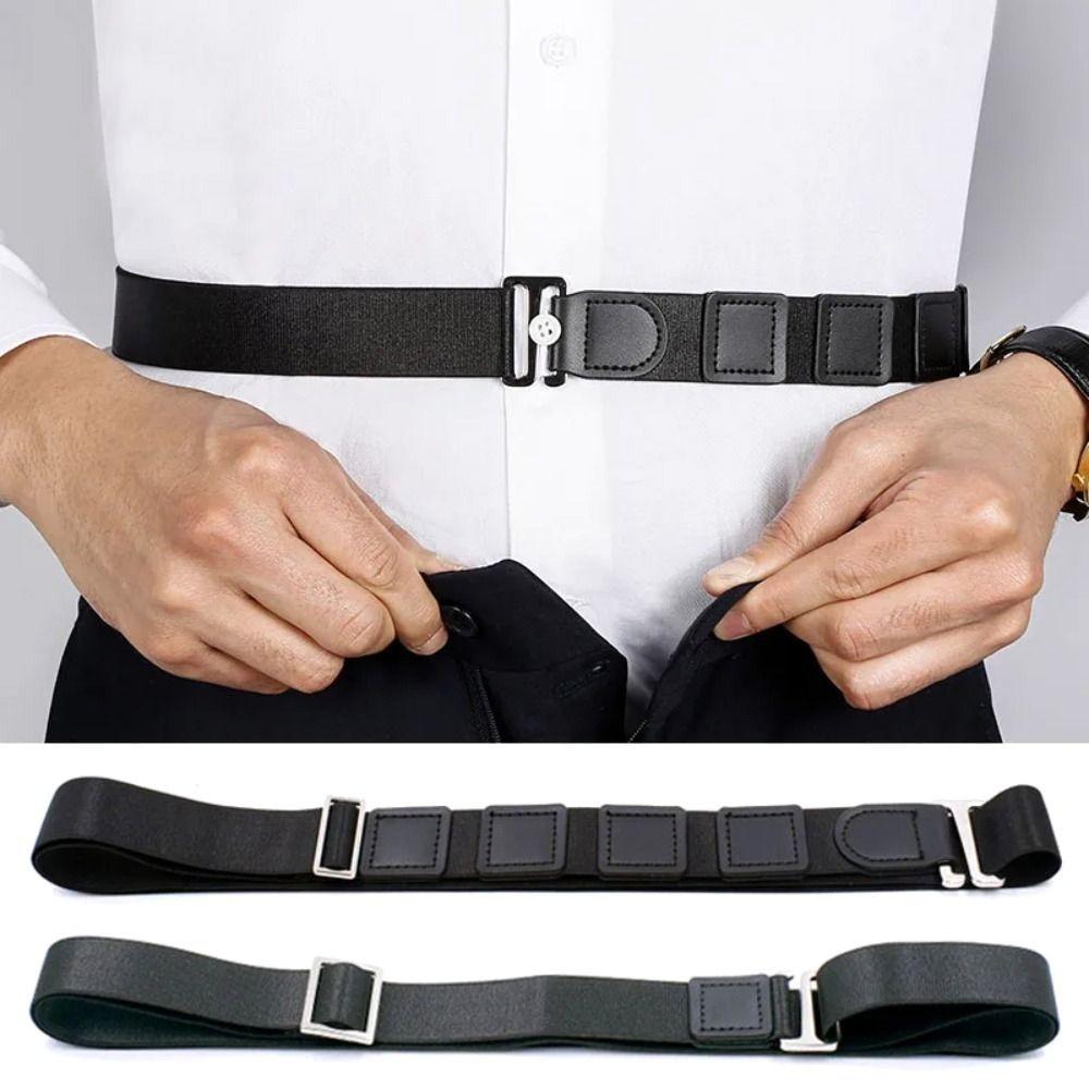 Universal Adjustable Shirt Stay Belt Elastic Non-slip Shirt Fixed Holder Keep Shirt Tucked in For Men Women