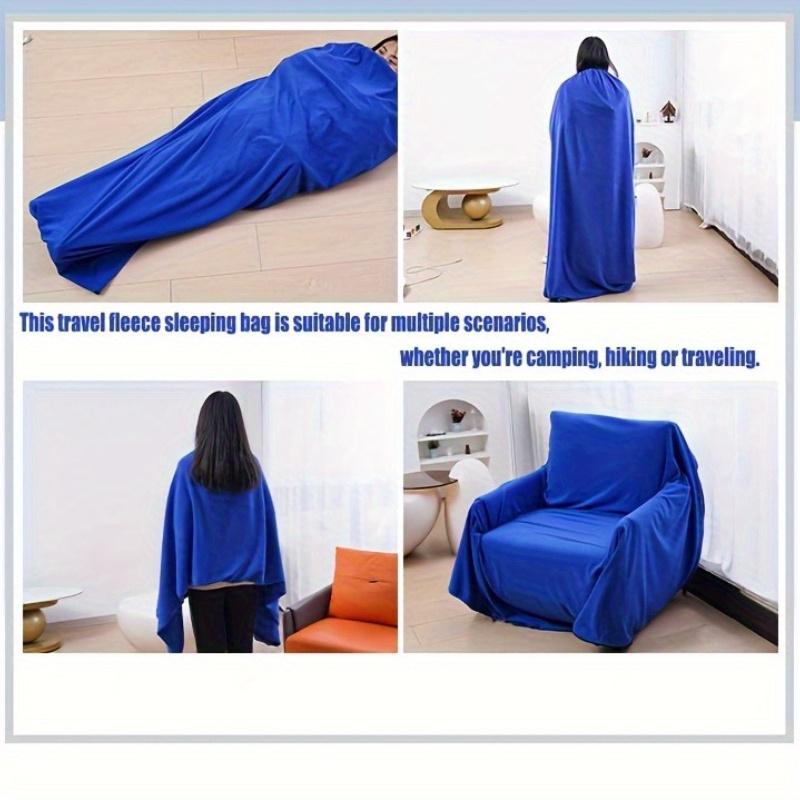 Adult Double-sided Wool Sleeping Bag - Essential for Camping and Traveling In Winter, Comfortable Sleeping Bag, Dustproof Design, Camping Sleeping Bag