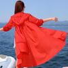 Damen Mittellange Anti-UV Sommerjacke - 2023 Atmungsaktiv Koreanischer Stil, Locker, Elegant und Dünnes Design