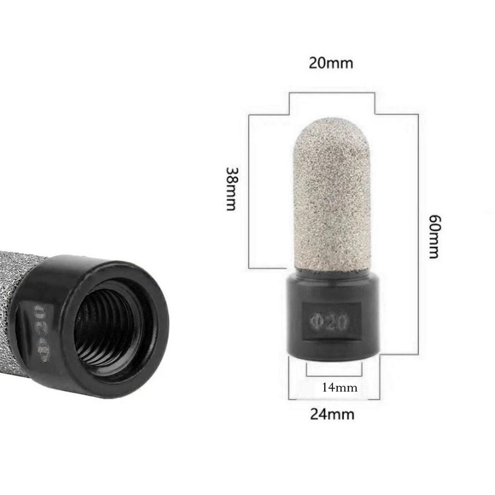 Tile Grinding Tools Vacuum Brazed Mill 3-in-1 Functionality