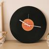 12inch Record Shape Wall Clock Nostalgic Designing Desk Clocks for Cafe and Living Room Decoration