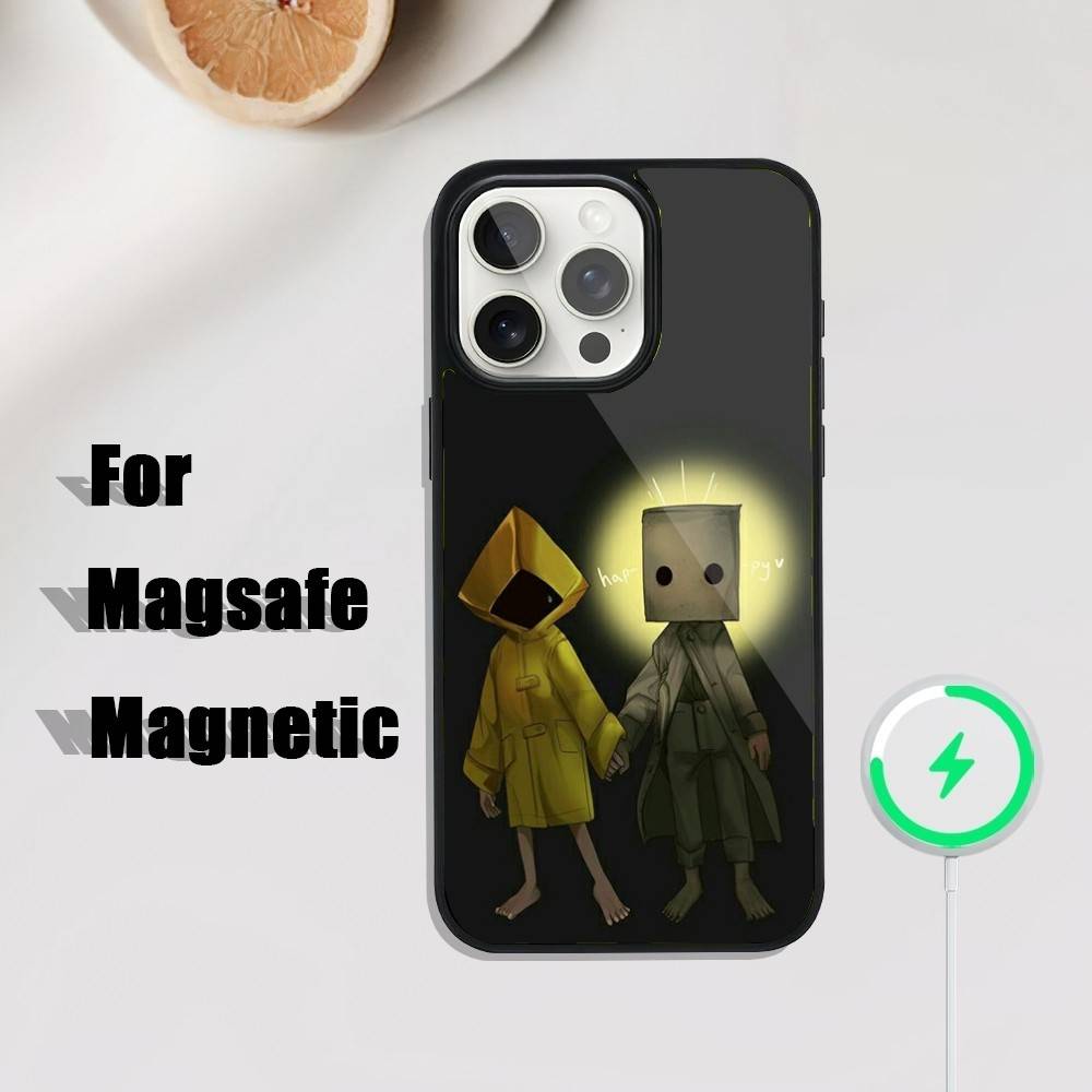 

Game L-Little N-Nightmar-ES Phone Case iPhone 17,16,15,14,13,12,11,Pro,Max,Plus,Mini,SE4,E Magnetic Magsafe Wireless Charging iPhone13PROMAX