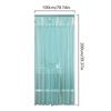 100x200cm No Punching Screen Door Curtain Anti Mosquito Insect Fly Bug Automatic Closing Household Ventilation Door Curtain
