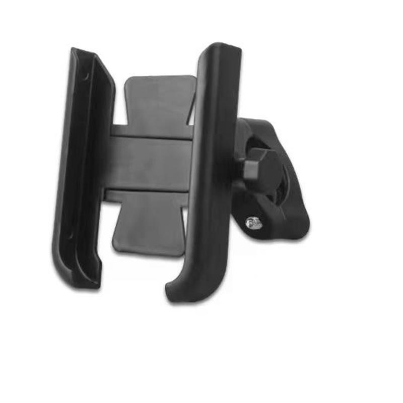 Aluminum Motorcycle Phone Holder 360 Degree Rotatable Phone Stand not Slip Designs Easy Installation for Secure Grip