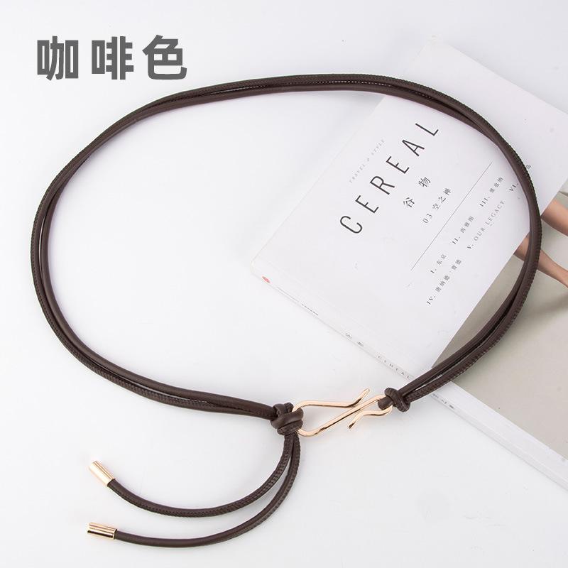 

Сплавная пряжка, завязанный поясной шнур, женский, декоративная цепочка для тела, ремень