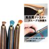Genuine Leather Pencil and Stylish for Business Use Case, Lightweight, Slim, Simple, (Black)