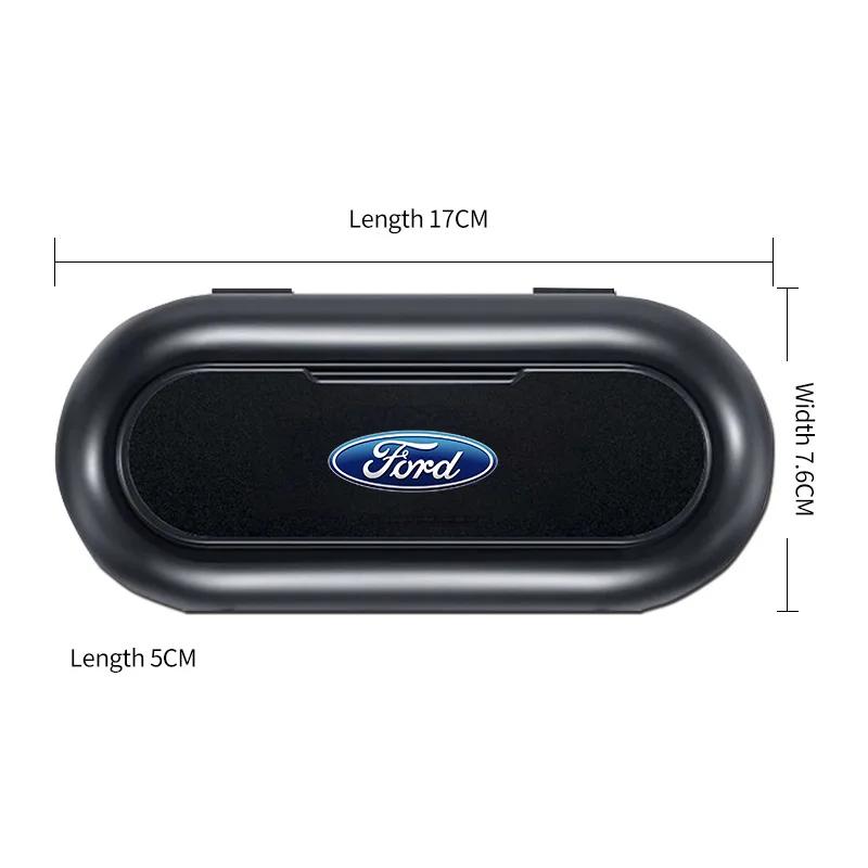 Horká Nová Módní Box na Brýle do Auta Přenosný Držák na Sluneční Brýle do Auta Pouzdro na Brýle Pro Ford Ranger Focus Kuga Mustang Mondeo Fusion Es