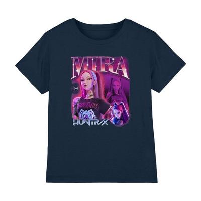 Camiseta K-Pop Demon Hunters Infantil/Crianças Huntr/X Mira
