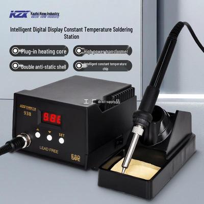 Kezhi 60W Digital Soldering Station with Adjustable Temperature for Mobile Phone Repair.