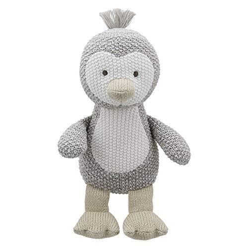 Peluche - WILBERRY - PINGOUIN TRICOTE - Blanc - Pour Enfant à partir de 3 ans