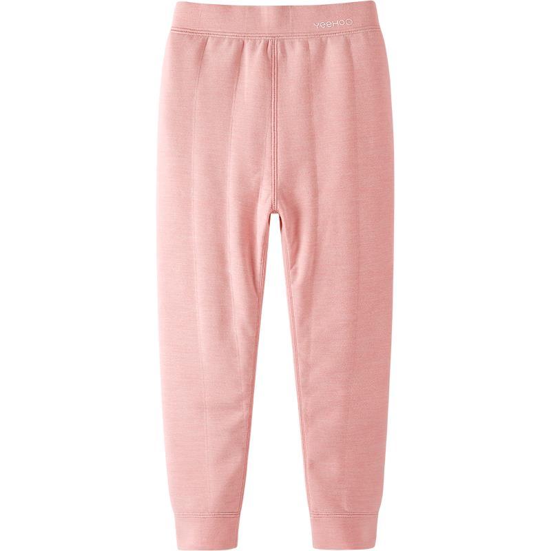 Yingshi Kids 5-Layer Thick Lamb Wool Thermal Underwear Set 160