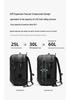 Expandable Waterproof Compression Backpack - Large Capacity, Functional Laptop Bag for Business Travel