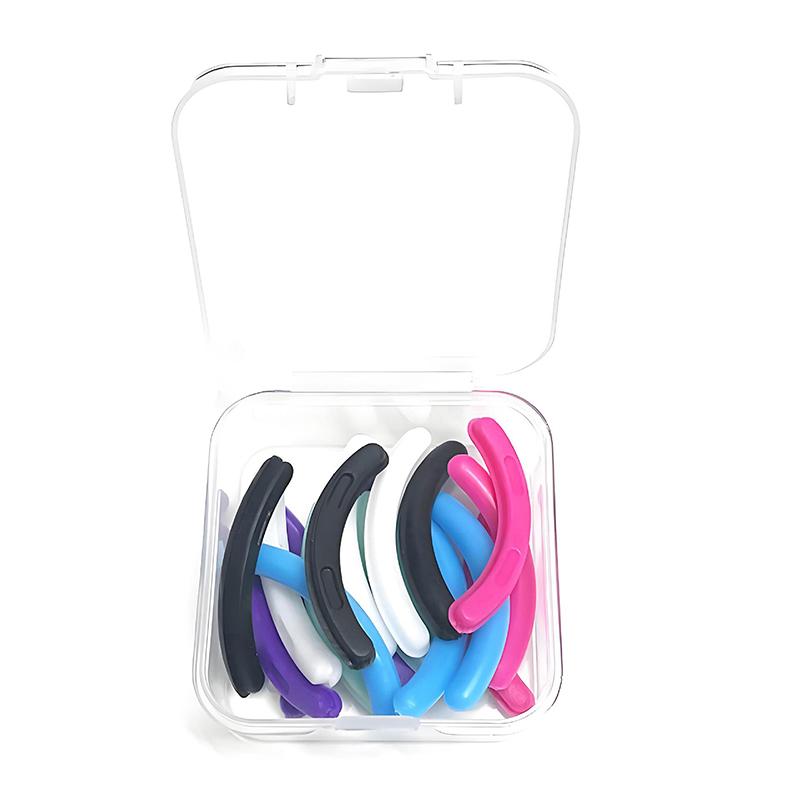 Eyelash Curler Refills Hypoallergenic Soft Rubber Pad For Universal Eyelash Curler With Storage Box Salon-Grade Anti-Slip Design