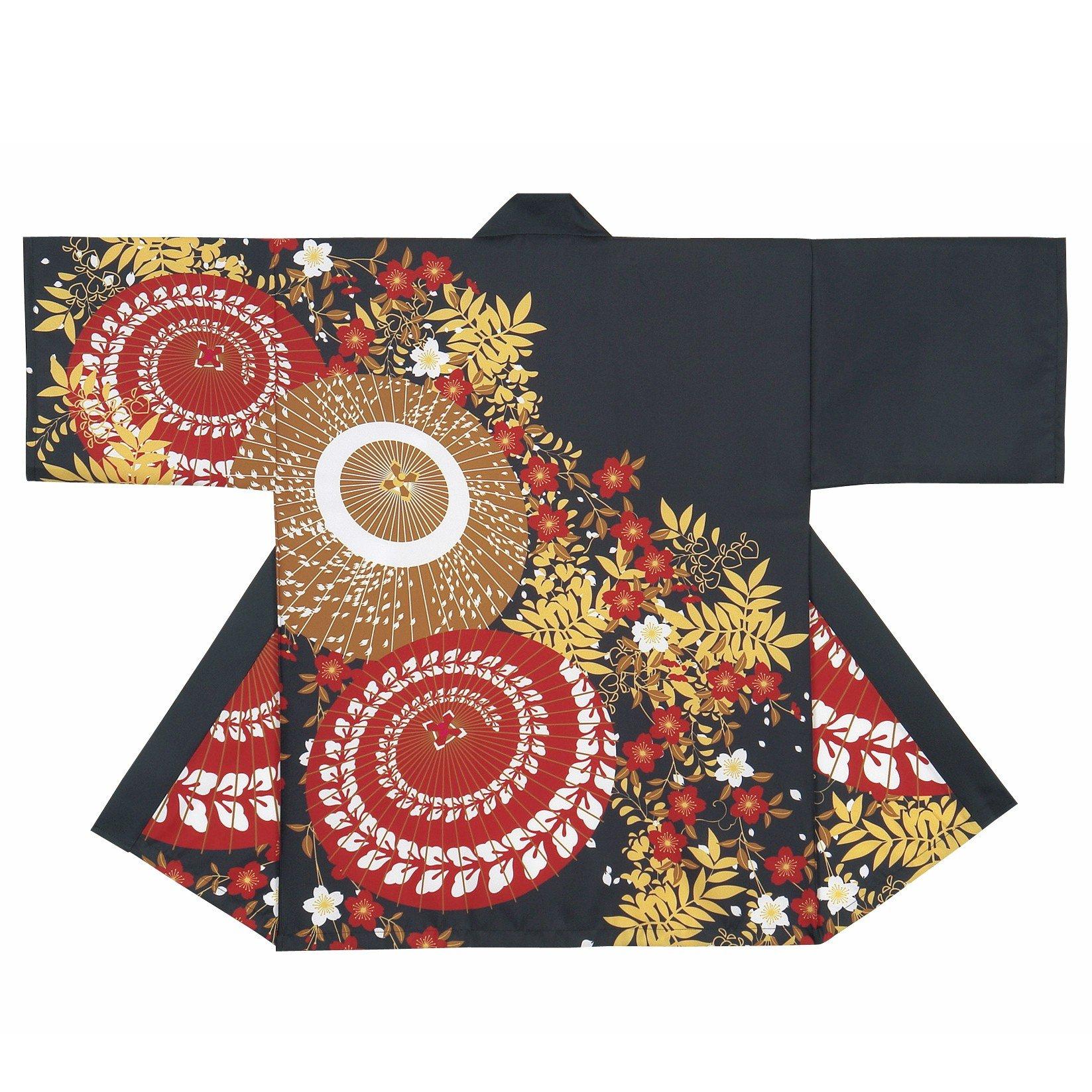 

[Asakusa Kimono Market] Festival Happi Coat [Umbrella] [Men s] [Women s] Unisex Festival Hanten Costume Outfit Hanten Dance