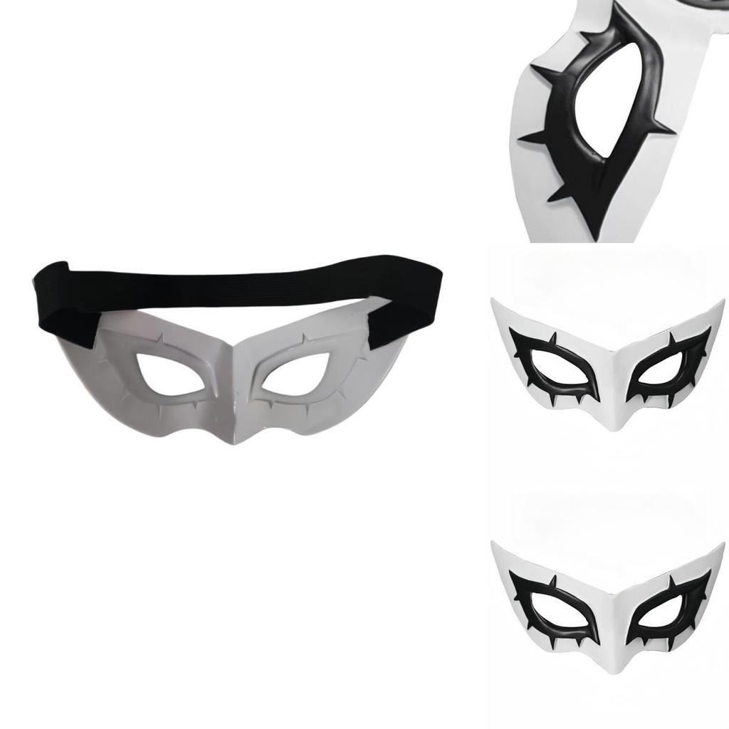 Amamiya Ren Halloween Halvmask Med Rolig Design För Kostymfester Och Cosplay-Evenemang