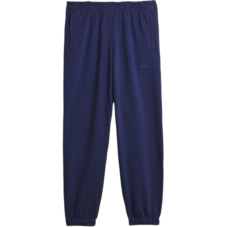 adidas Knitted Sweatpants Men's Blue Moderate Cuffed Pants H58324