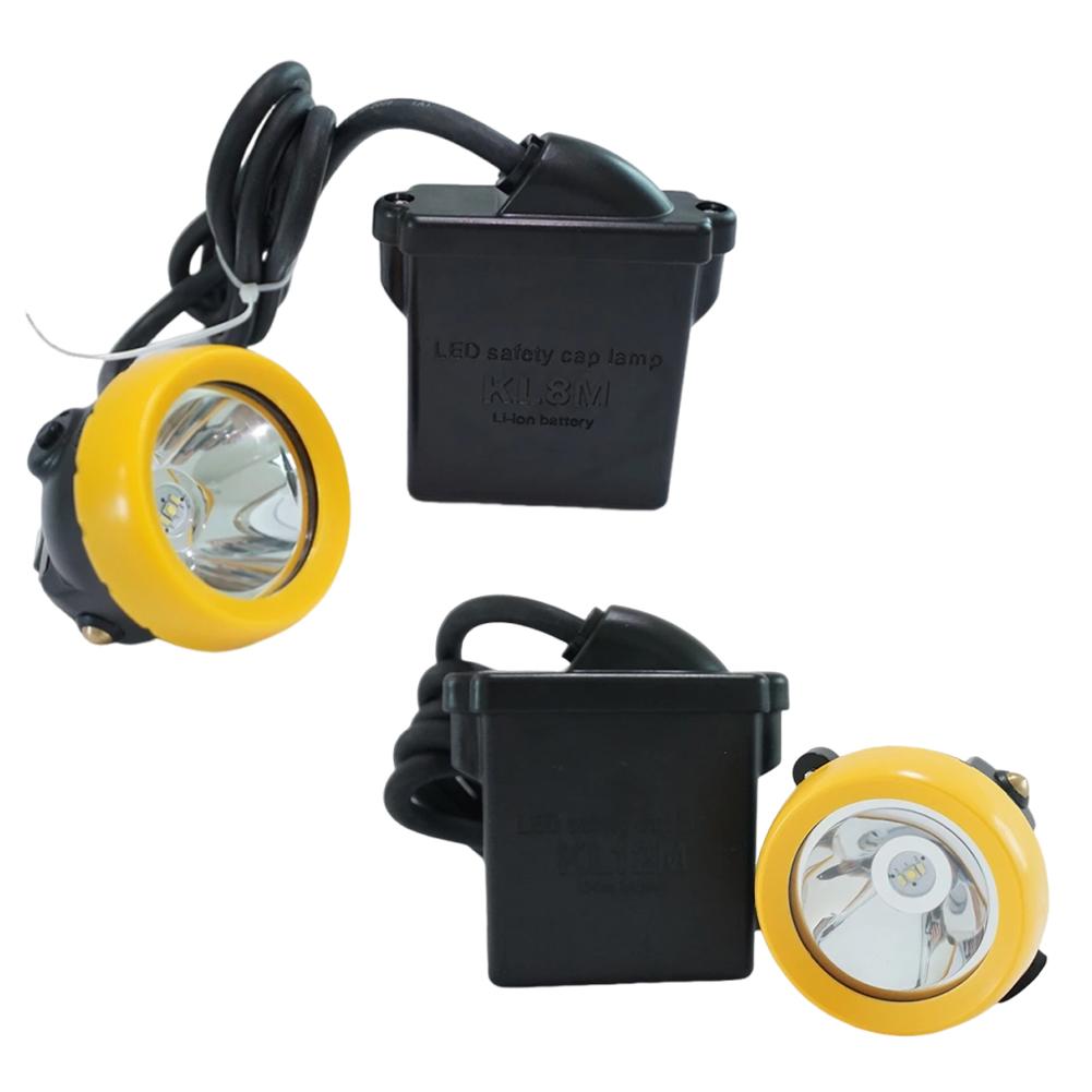 Superbright Mining Headlamp Waterproof Explosion-Proof Cap Lamp Underground Miner Light for Mining Hunting Fishing