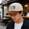 Color-Blocked Soccer Baseball Cap Sun Protection Running Sun Caps Breathable Peaked Cap Outdoor