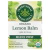 Traditional Medicinals Lemon Balm Caffeine-Free Tea, 16 Tea Bags, 24g (0.85oz)