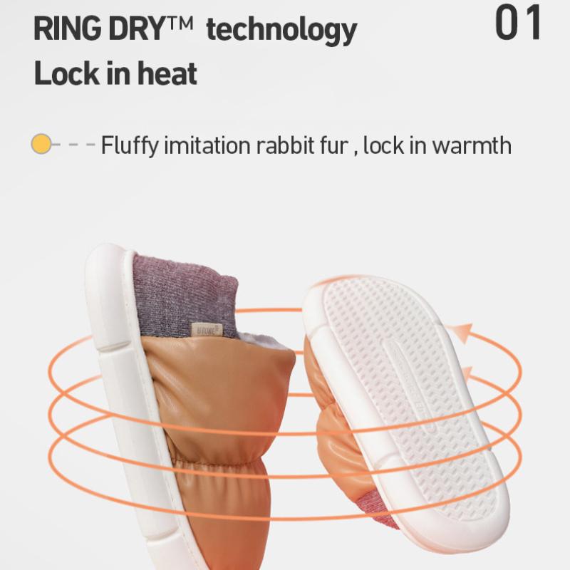 Зимние женские тапочки Toast — фото 3