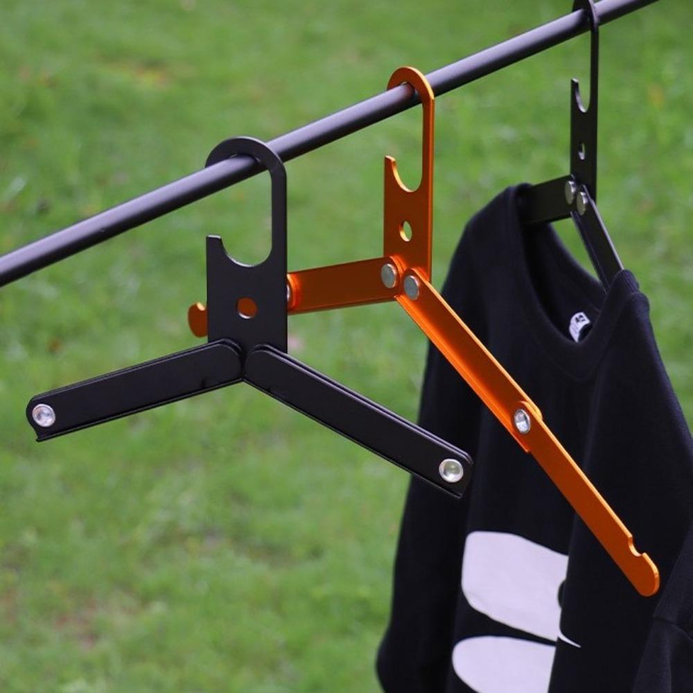 Aluminum Alloy Folding Clothes Hanger Lightweight Foldable Hanger Stand  Snorkeling Diving Surf
