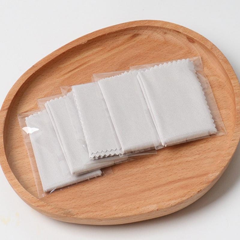 100pcs Individual Packaging Large Size 13x13cm 230gsm Glasses Lens Microfiber Cleaning Cloth Eyeglasses Wipe Cleaner