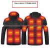 OEING Smart Heated Winter Cotton Jacket