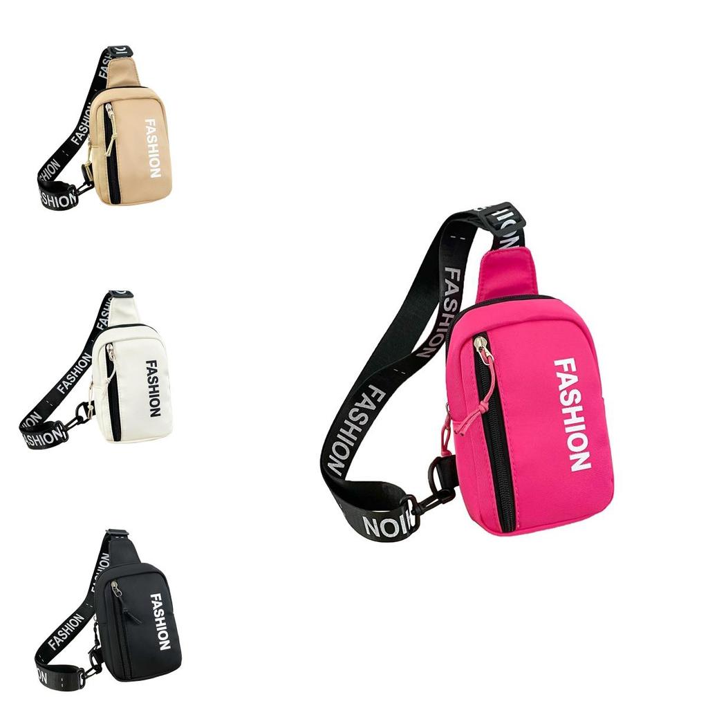 Streetwear Kids Crossbody Bag Nylon Breathable Ultralight Expandable Sling Pack For Boys Girls Daily Outfits