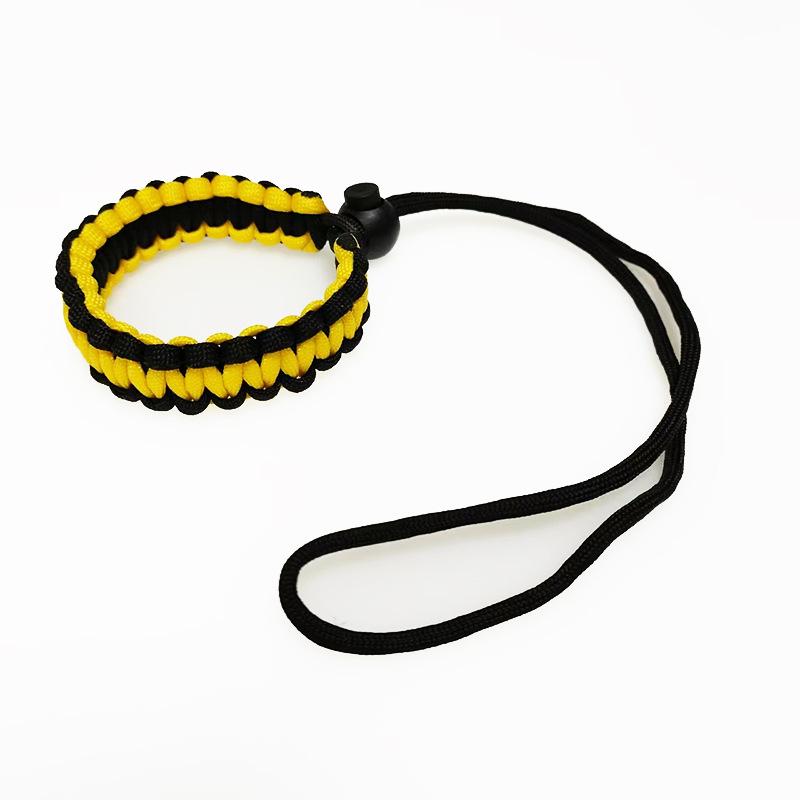 Drop-proof Outdoor Survival Digital Camera Bracelet with Paracord Wrist Strap & Water Bottle Handle