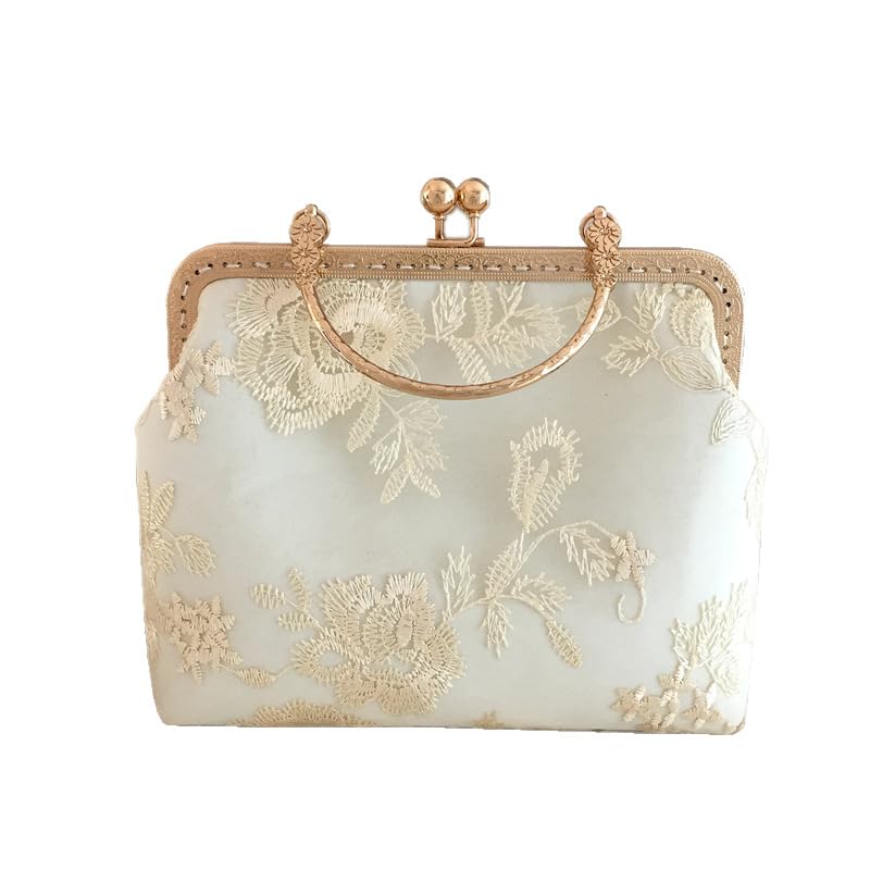 

Clutch bag for farewell entrance graduation shoulder handmade [Chaojibao] weddings, large, retro, lace, party, ceremony, ceremony, bag, party, cute,