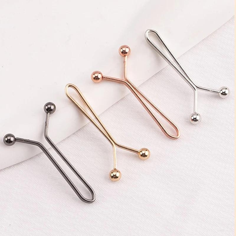 1ks Utáhni pas Spona ve tvaru U Nastavitelný patentní knoflík Džínové knoflíky Beze stopy Odnímatelné klipy na kalhoty Oděvní doplňky Nástroj