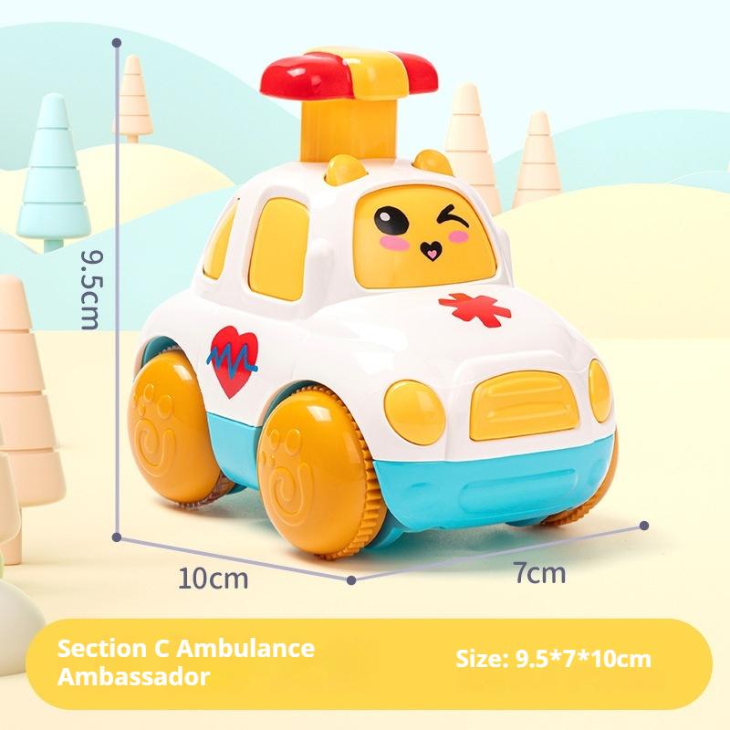 

Детская игрушечная машинка с инерционным нажатием, игрушечная машинка с оттягивающимся механизмом, детская игрушка для мальчиков и девочек 9.5*7*10cm
