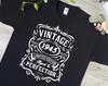 1945 Birthday T Shirt - Funny Vintage Style Bday Top - Birth Date Year - Cool Gift Tee Ideas for Grandad, Dad, Mum, Father's Day, 671