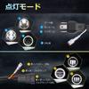 7 inch led headlight ring for Harley Davidson inch fog lamp switching type LED auxiliary light headlamp kit with 7 inch stay bracket black 4.5 Hi/Lo