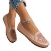 Retro Women's Flat Loafers Korean Style Comfortable Walking Fashion Casual Daily Shoes